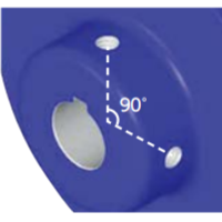 2517-28-N｜イソメック®ブッシング タイプ1 最大軸穴径 60 タイプ 1 A